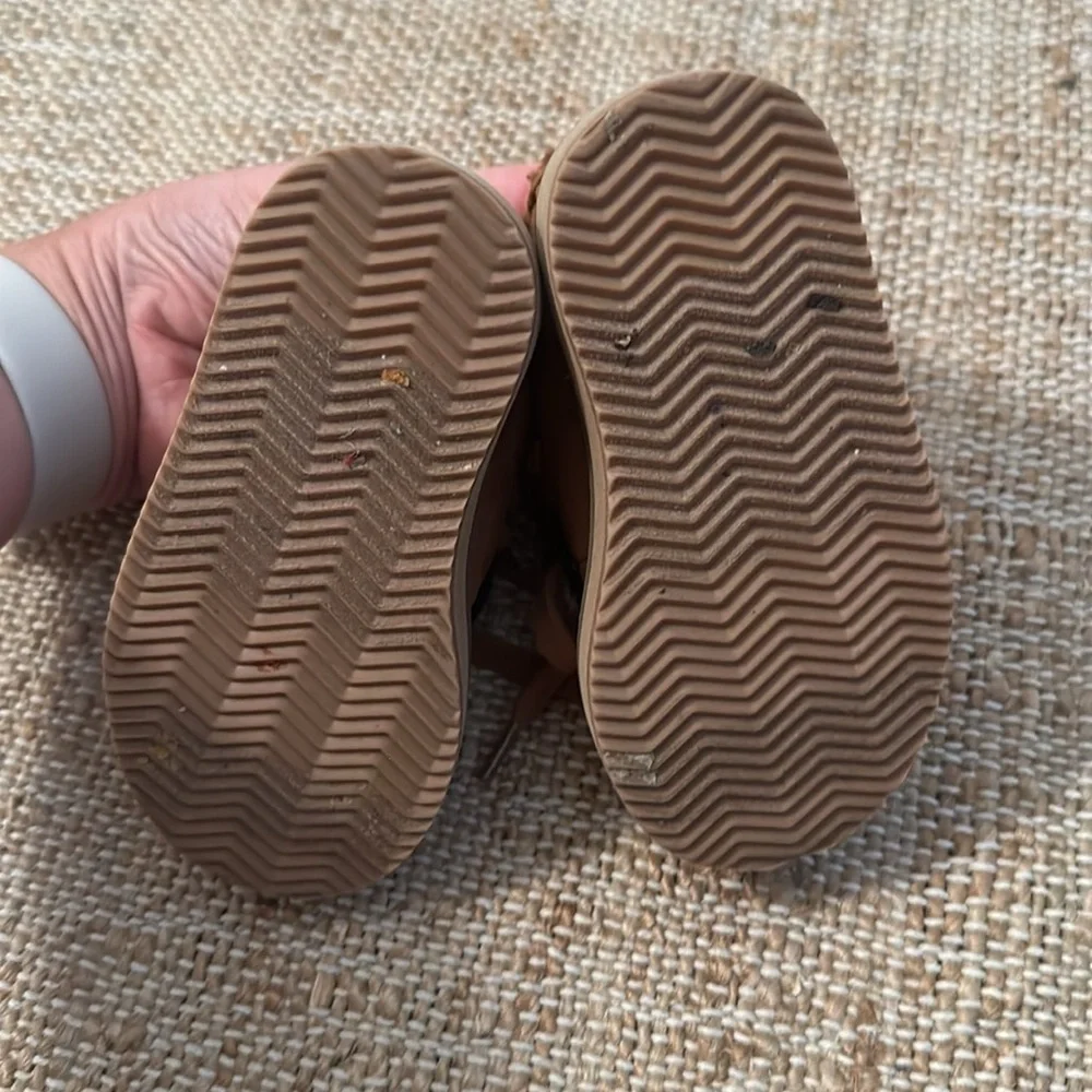 Gap Toddler Sherpa Moc Boots Brown Size 5